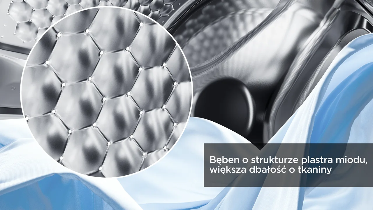 Bęben plaster miodu w pralce TCL FF1024WA0PL