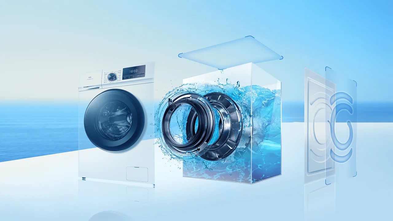 Silnik inwerterowy BLDC w pralce TCL FF1024WA0PL